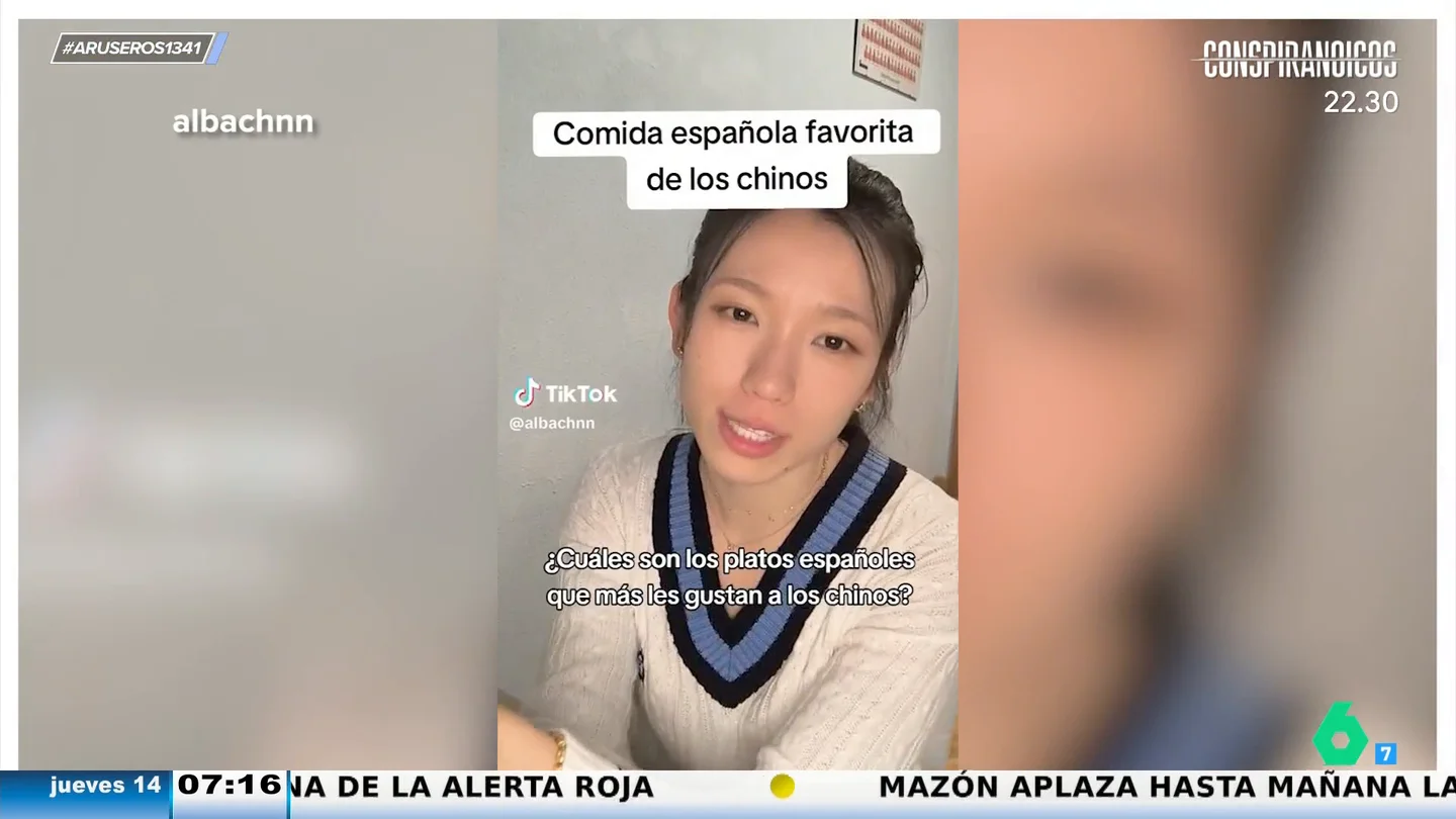Una tiktoker china explica cuáles son los sorprendentes platos de España que enamoran a los chinos Una tiktoker china explica cuáles son los sorprendentes platos de España que enamoran a los chinos