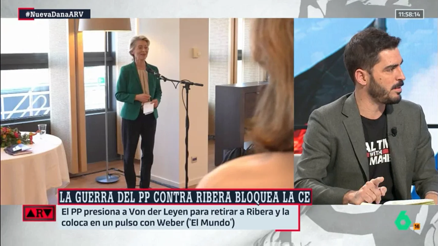 El pronóstico de Lamet sobre la elección de Ribera: "Va a salir, al final se impondrá el criterio de von der Layen" El pronóstico de Lamet sobre la elección de Ribera: "Va a salir, al final se impondrá el criterio de von der Layen"