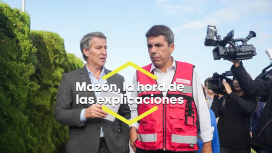 Mazón y Feijóo en una imagen de archivo Mazón y Feijóo en una imagen de archivo