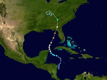 AWE observó las ondas gravitatorias atmosféricas generadas por el huracán Helene al azotar la costa del golfo de Florida