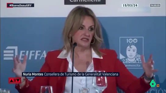 Nuria Montes, consellera de Turismo Nuria Montes, consellera de Turismo