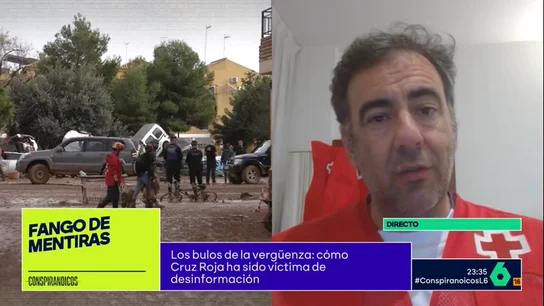 El director de Emergencias de Cruz Roja analiza los bulos contra la organización Íñigo Vila, director de Emergencias de Cruz Roja, explica en este vídeo cómo les está afectando durante su trabajo en las zonas afectadas por la DANA los bulos que se están vertiendo contra la organización.