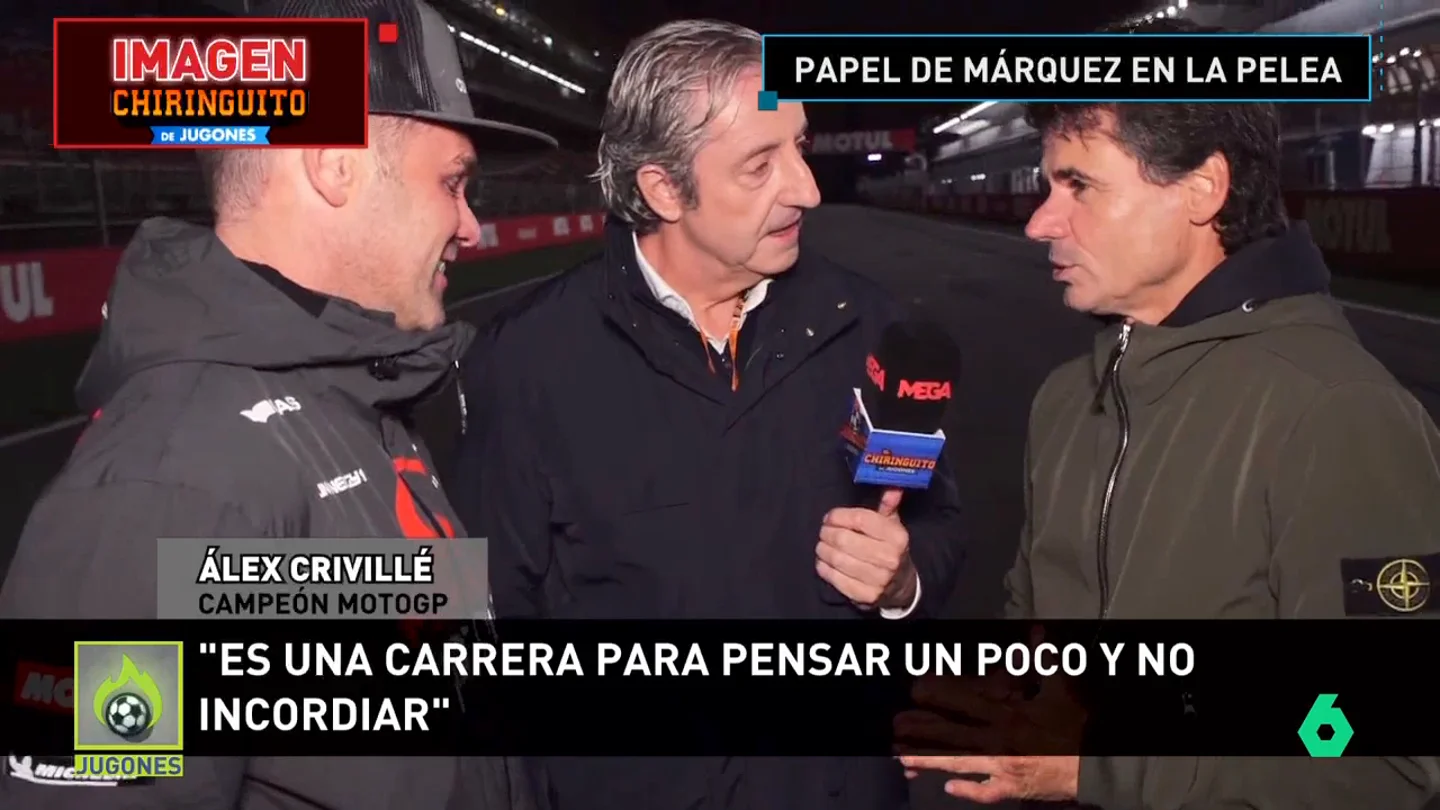 ¿Se meterá Márquez en la pelea entre Martín y Bagnaia? Las apuestas de Crivillé y Fonsi Nieto ¿Se meterá Márquez en la pelea entre Martín y Bagnaia? Las apuestas de Crivillé y Fonsi Nieto