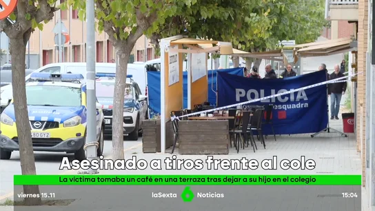 asesinado a tiros frente al cole asesinado a tiros frente al cole