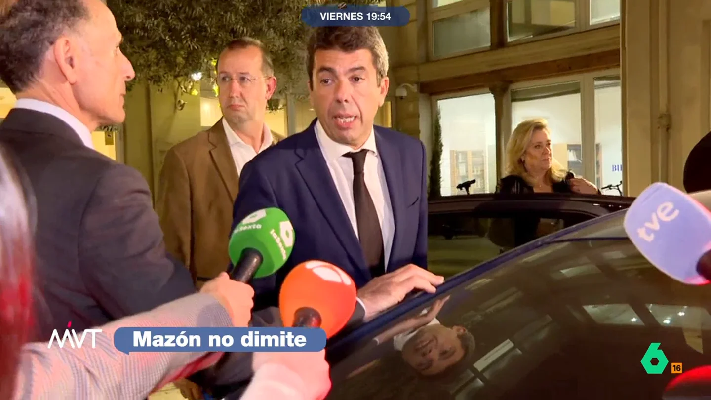 Mazón solo habla de recuperacion Mazón solo habla de recuperacion