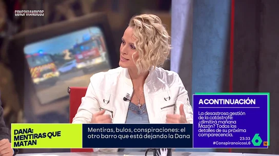 Zaida Cantera defiende que hay que "legislar con fuerza" contra los bulos "Las democracias se basan en que el ciudadano, cuando vaya a votar, sea capaz de tomar decisiones basadas en verdades, y no está siendo así", afirma la comandante Zaida Cantera, que en este vídeo defiende la necesidad de legislar contra los bulos.