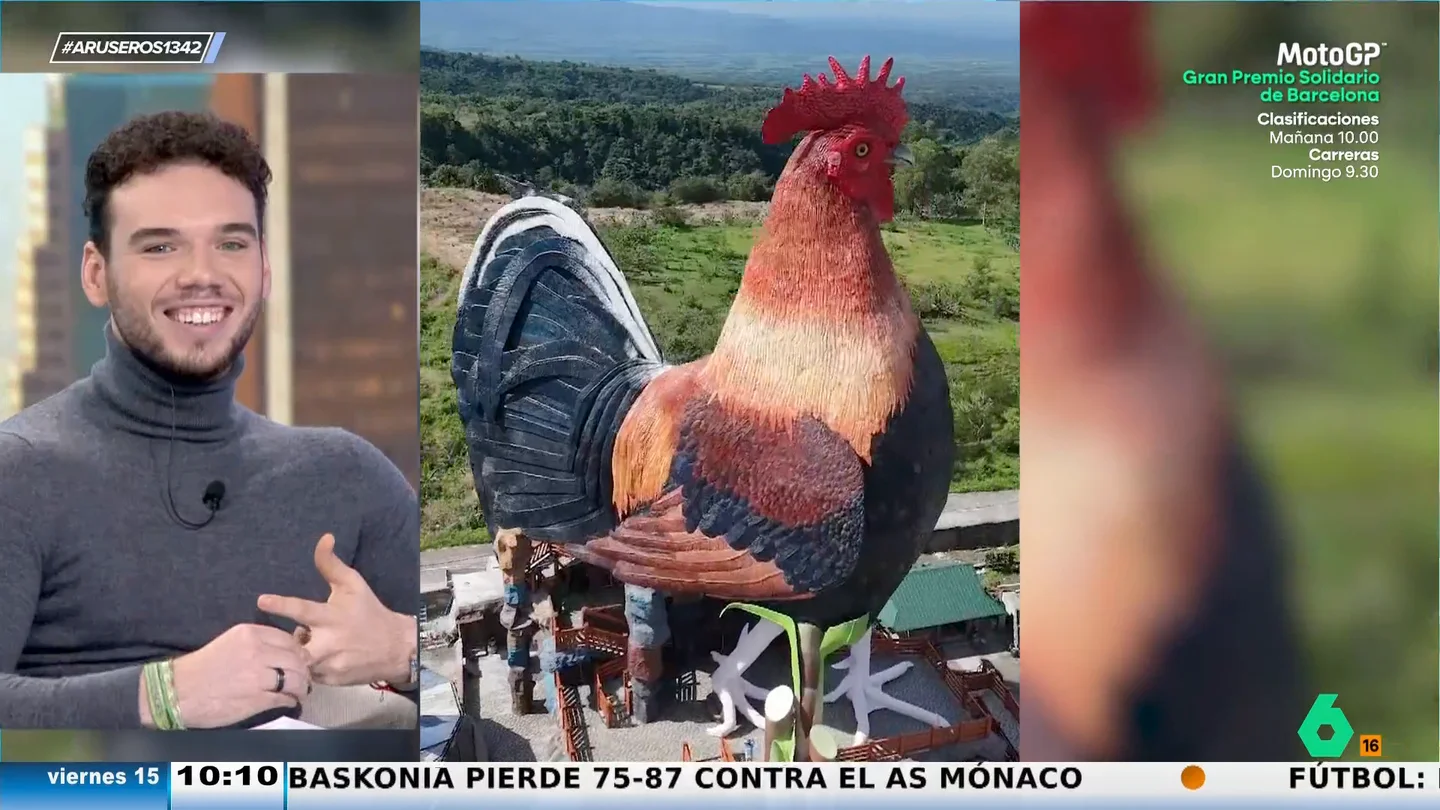 Un hotel de Filipinas recibe el récord Guinness por ser el edificio con forma de gallo más alto del mundo Un hotel de Filipinas recibe el récord Guinness por ser el edificio con forma de gallo más alto del mundo