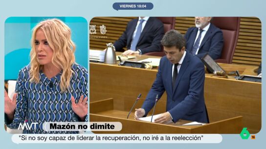 Afra Blanco opina sobre la no dimisi&oacute;n de Maz&oacute;n
