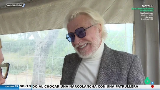 Bigote Arrocet explica su radical cambio de imagen a lo Flavio Briatore: "He dejado el azúcar" Bigote Arrocet explica su radical cambio de imagen a lo Flavio Briatore: "He dejado el azúcar"