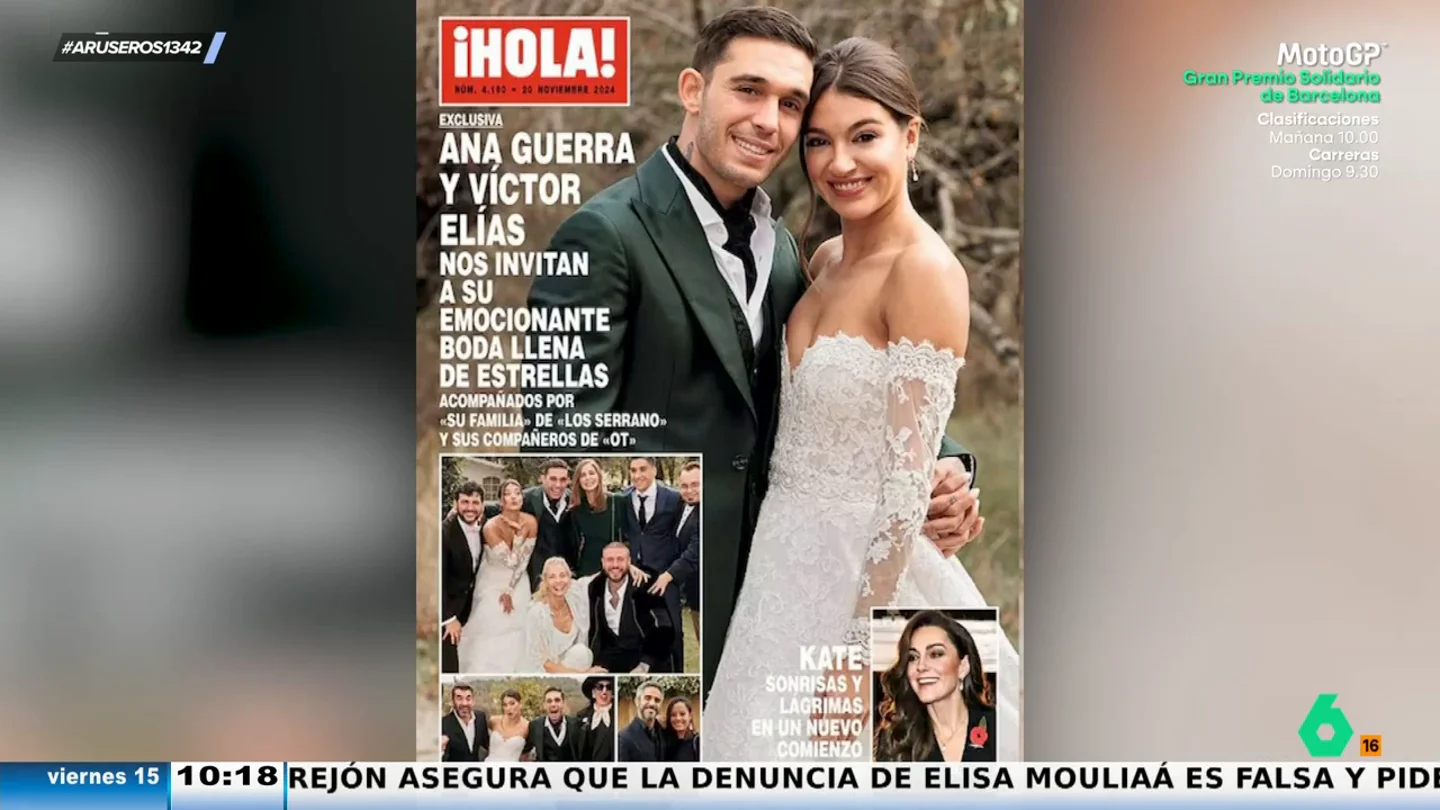 Josemi no da crédito con los looks de la boda de Ana Guerra y Víctor Elías: "Son un disparate" Josemi no da crédito con los looks de la boda de Ana Guerra y Víctor Elías: "Son un disparate"