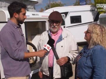 Isma Juárez, a un hombre que no sabe cuántos años lleva casado: "Me ha dicho todas las piezas de la caravana..."