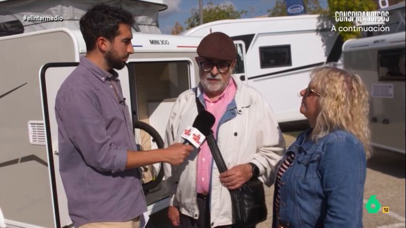 Isma Juárez, a un hombre que no sabe cuántos años lleva casado: "Me ha dicho todas las piezas de la caravana..."