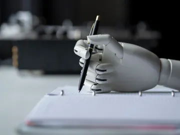 Una IA escribiendo Una IA escribiendo