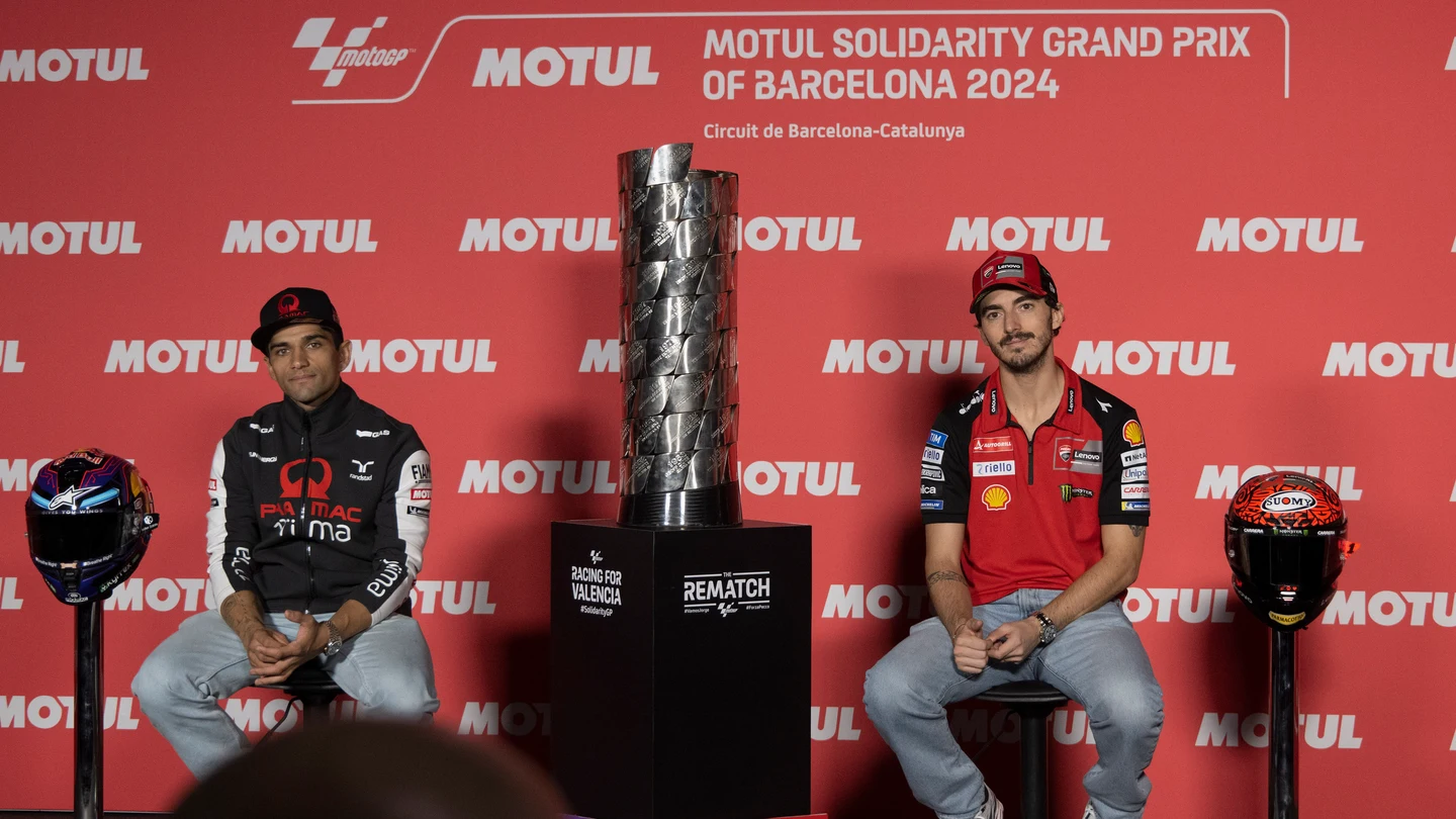 Jorge Martín y Pecco Bagnaia Jorge Martín y Pecco Bagnaia