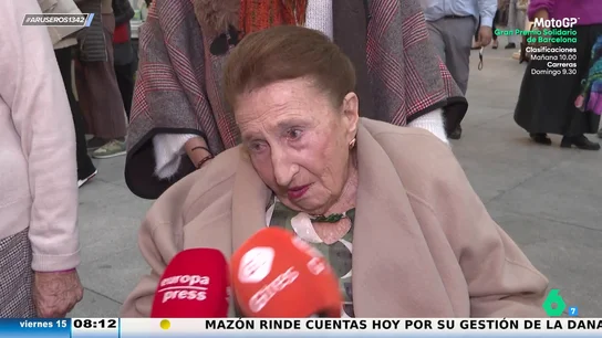 La infanta Margarita, de si el rey Juan Carlos volverá a España por Navidad: "Ya sabes que en Abu Dabi es muy misterioso todo" La infanta Margarita, de si el rey Juan Carlos volverá a España por Navidad: "Ya sabes que en Abu Dabi es muy misterioso todo"