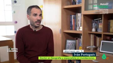 Iván Portugués explica el papel del desvío del río Turia en las inundaciones por la DANA