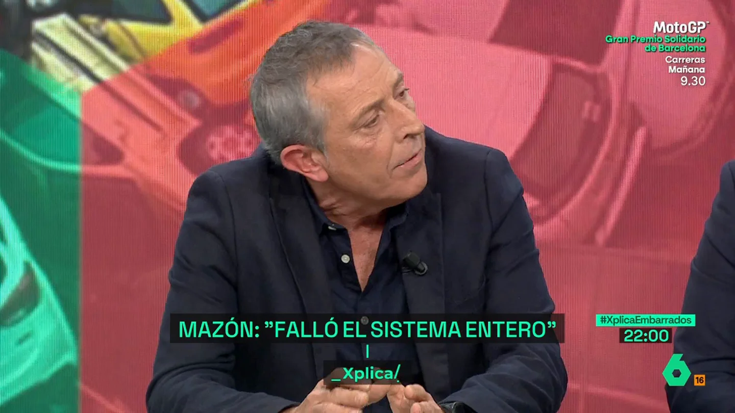 Miguel Ángel Campos, en laSexta Xplica Miguel Ángel Campos, en laSexta Xplica