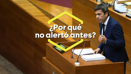 Carlos Mazón, en les Corts Valencianes Carlos Mazón, en les Corts Valencianes