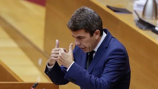 Carlos Mazón, en Les Corts Carlos Mazón, en Les Corts