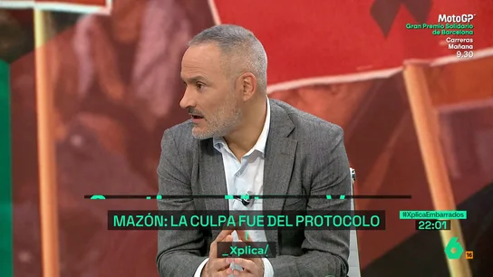 Santiago Martínez-Vares: "Lo único empático del discurso de Mazón es su corbata negra" Santiago Martínez-Vares: "Lo único empático del discurso de Mazón es su corbata negra"