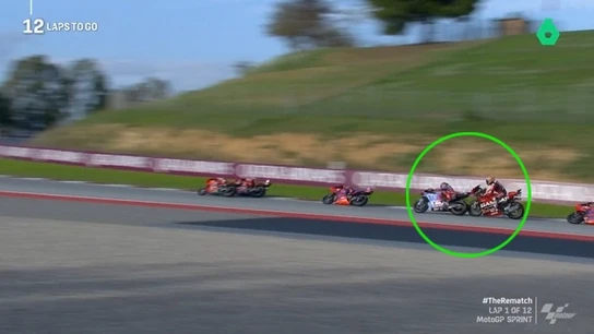 Marc Márquez y Pedro Acosta Marc Márquez y Pedro Acosta