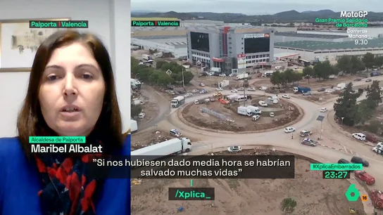 Maribel Albalat, alcaldesa de Paiporta Maribel Albalat, alcaldesa de Paiporta