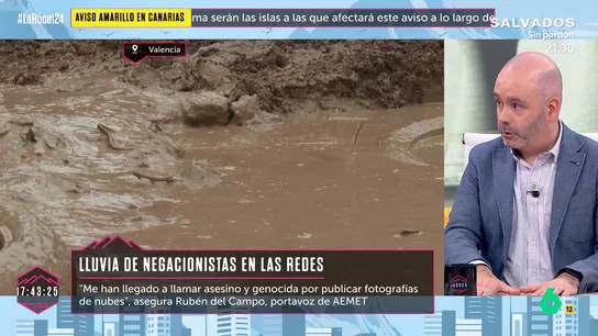 - ROCA Rubén del campo AEMET HE recibido incluso amenazas de asesino - ROCA Rubén del campo AEMET HE recibido incluso amenazas de asesino