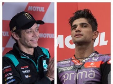 Valentino Rossi y Jorge Mart&iacute;n