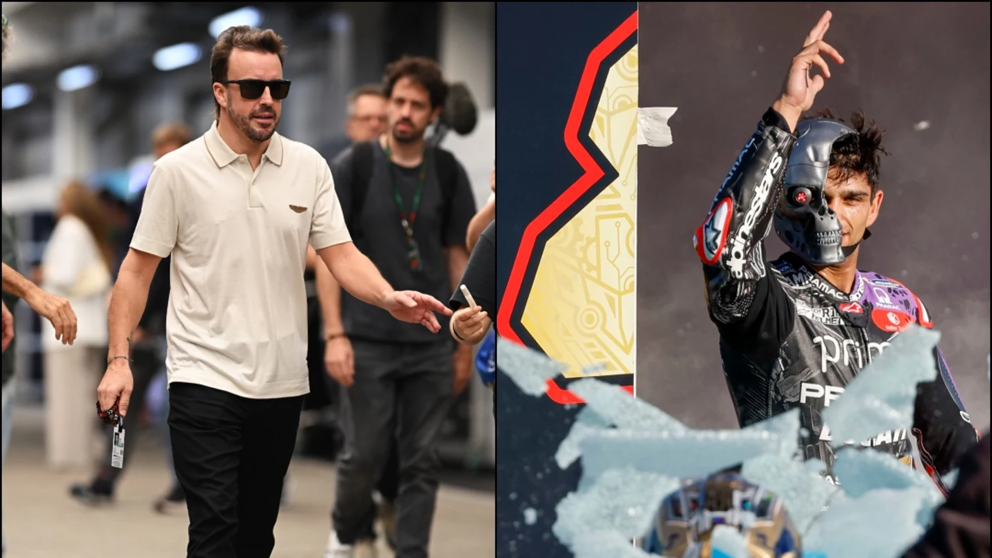 Fernando Alonso y Jorge Martín Fernando Alonso y Jorge Martín