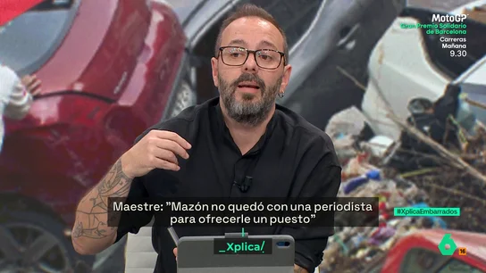 XPLICA Antonio Maestre, sobre la comida de trabajo de Mazón: "Si ese hubiese sido el motivo, no habría dado cuatro versiones" XPLICA Antonio Maestre, sobre la comida de trabajo de Mazón: "Si ese hubiese sido el motivo, no habría dado cuatro versiones"