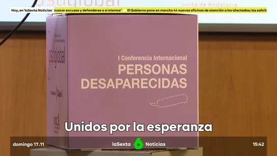 Sevilla acoge la primera Conferencia Internacional sobre Desaparecidos: "La incertidumbre es una herida abierta" Sevilla acoge la primera Conferencia Internacional sobre Desaparecidos: "La incertidumbre es una herida abierta"