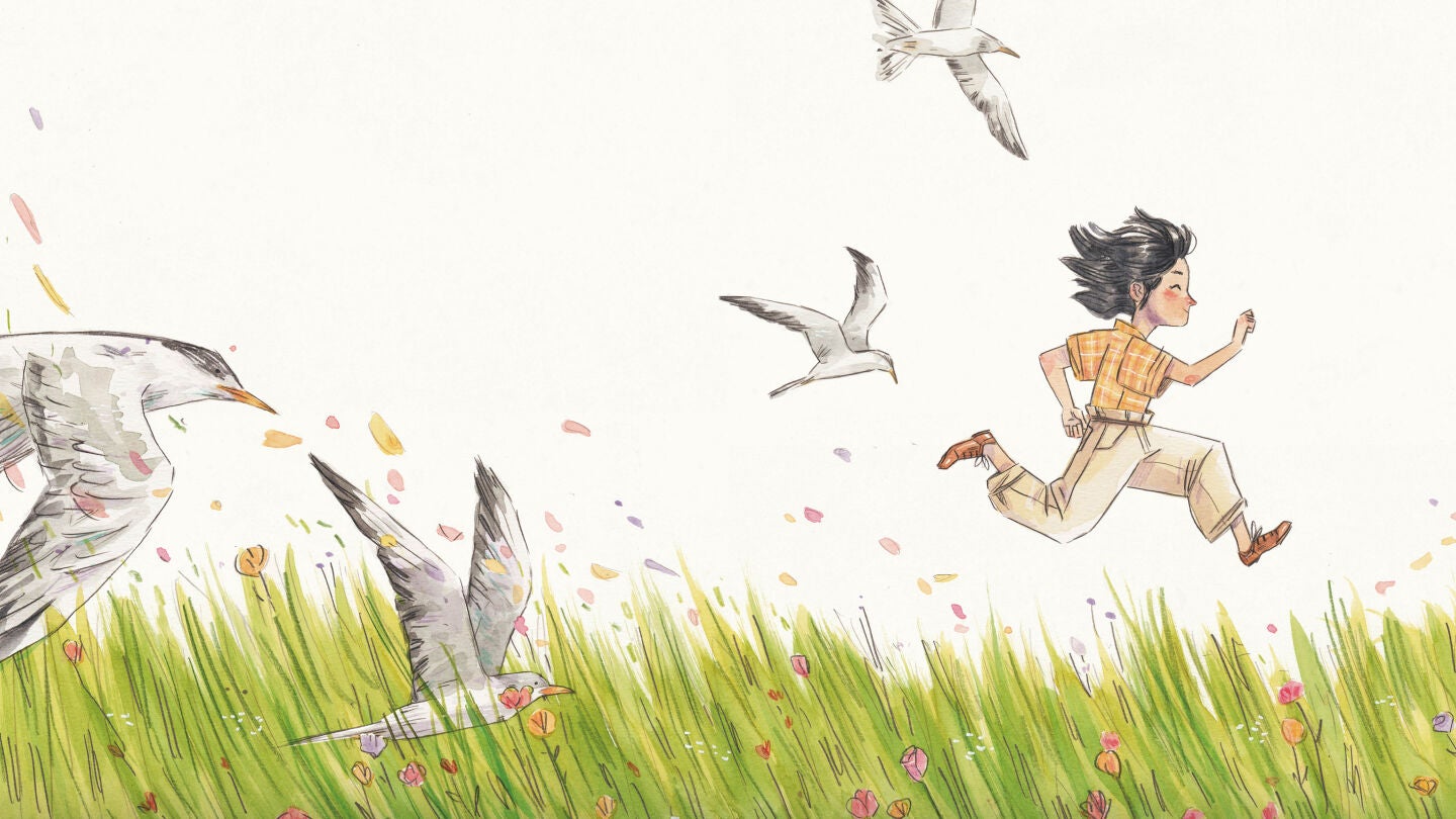 Ilustraci&oacute;n de Esther Gili para 'Los pantalones de Luisa'