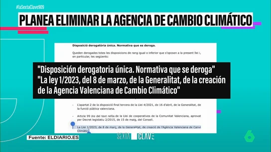 Bilbao, tras la riada de 1983, creó Euskalmet; Mazón, elimina la Agencia Valenciana del Cambio Climático Bilbao, tras la riada de 1983, creó Euskalmet; Mazón, elimina la Agencia Valenciana del Cambio Climático