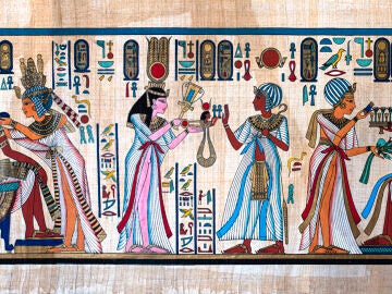 Mural del Antiguo Egipto