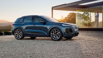 Un Audi Q6 e-tron