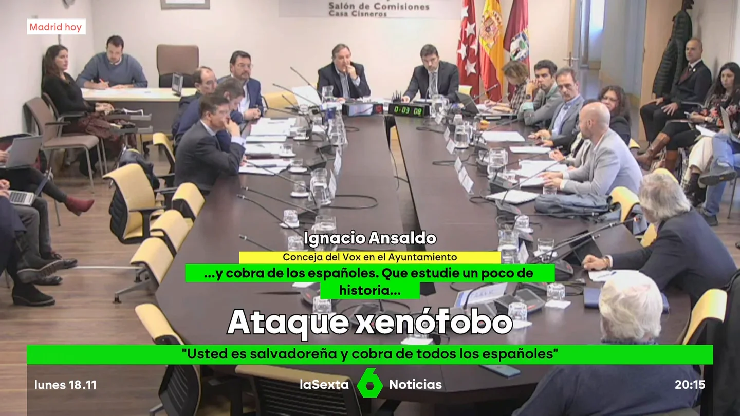 ataque xenófobo VOX ataque xenófobo VOX