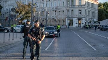 Imagen de archivo de la Policía de Vilna, Lituania