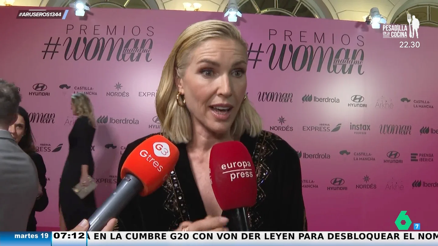 Judit Mascó gana el Premio Woman a 40 años de trayectoria: "Se lo dedico a las mujeres maduras activas en sus profesiones" Judit Mascó gana el Premio Woman a 40 años de trayectoria: "Se lo dedico a las mujeres maduras activas en sus profesiones"