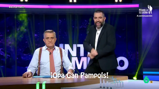 Dani Mateo dedica una canción al nuevo vicepresidente de la Generalitat Valenciana: "Opa Gan Pampols" El colaborador utiliza la melodía del popular tema coreano 'Gangnam Style', de PSY, para dar la bienvenida al nuevo vicepresidente de la Comunidad Valenciana para la Recuperación Económica y Social.