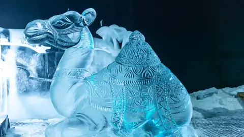 Helarte, la exposición de esculturas de hielo que se celebra en Sevilla Helarte, la exposición de esculturas de hielo que se celebra en Sevilla
