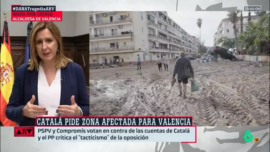 María José Catalá, alcaldesa de Valencia, en ARVC María José Catalá, alcaldesa de Valencia, en ARVC