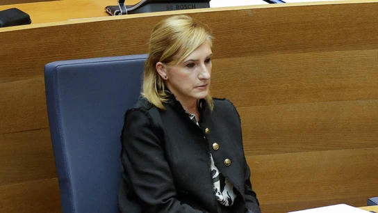 La consejera de Justicia e Interior de la Comunidad Valenciana, Salomé Pradas, quien ha sido cesada este miércoles. La consejera de Justicia e Interior de la Comunidad Valenciana, Salomé Pradas, quien ha sido cesada este miércoles.