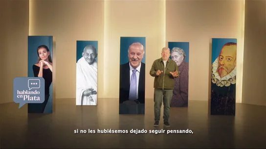 Frenar el edadismo, el nuevo objetivo de Hablando en Plata Alberto Chicote durante uno de los spots de la campaña