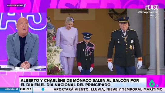 Alfonso Arús, tras la reaparición de Charlene de Mónaco el Día Nacional: "Es el único día al año que trabaja" Alfonso Arús, tras la reaparición de Charlene de Mónaco el Día Nacional: "Es el único día al año que trabaja"