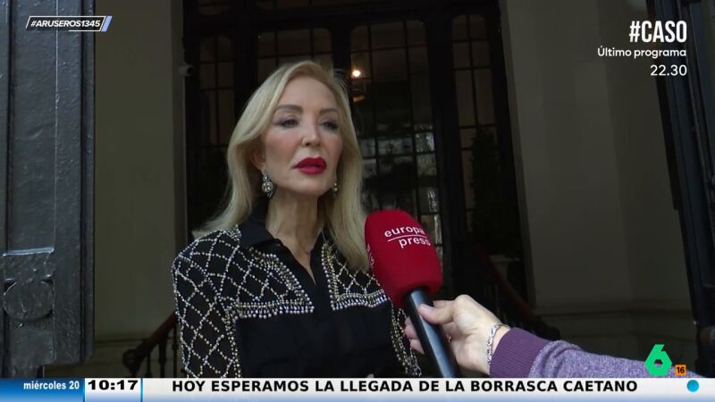 Carmen Lomana, tras decir Ágatha Ruiz de la Prada que es de pueblo: "¿Qué pasa?, ¿tiene algún problema?"