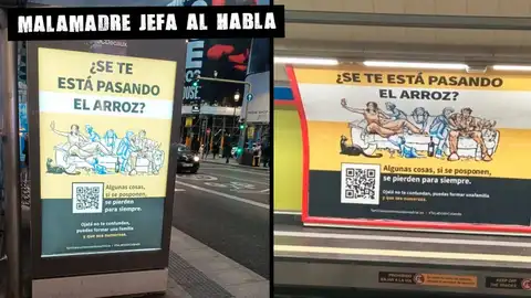 Carteles de la campaña de la Asociación de Familias Numerosas. Carteles de la campaña de la Asociación de Familias Numerosas.