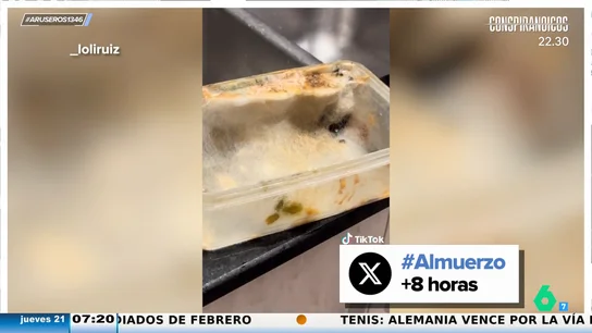 Un joven argentino se olvida del túper dos meses en la mochila: "Tiene vida" Un joven argentino se olvida del túper dos meses en la mochila: "Tiene vida"