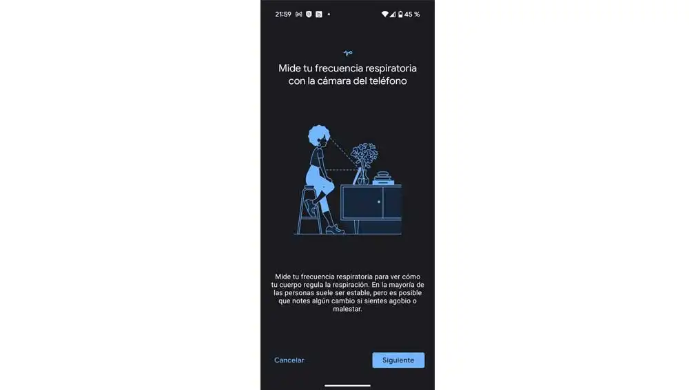 Mide tu frecuencia respiratoria Mide tu frecuencia respiratoria