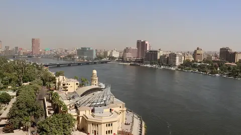El Nilo a su paso por El Cairo El Nilo a su paso por El Cairo
