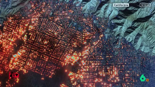 Pesadilla en California: las imágenes de satélite que muestran la extensión de las llamas en Los Ángeles Pesadilla en California: las imágenes de satélite que muestran la extensión de las llamas en Los Ángeles